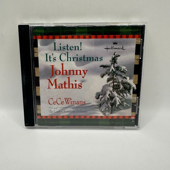 Listen Its Christmas Johnny Mathis CeCe Winans CD 1999 Album Hallmark Music - Picture 1 of 4